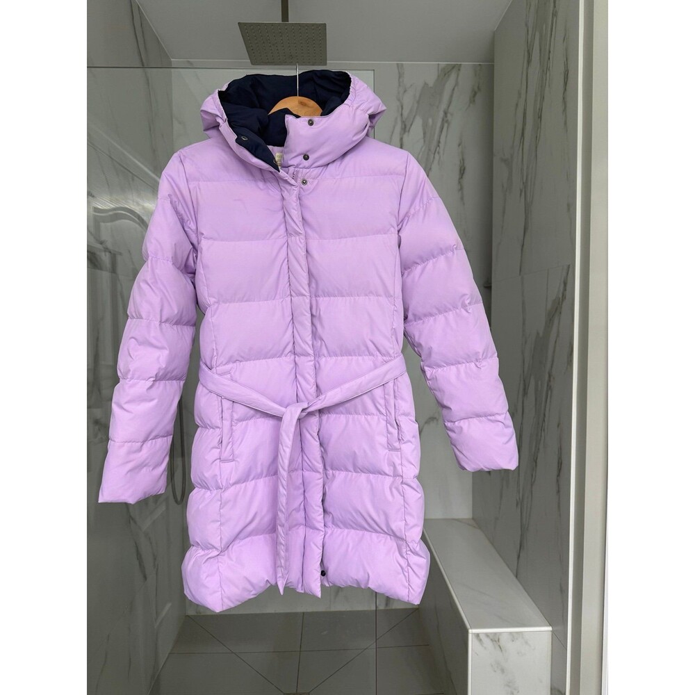 Crewcuts Girls Lavender Puffer Down Coat Jacket Sz 16 Yrs
